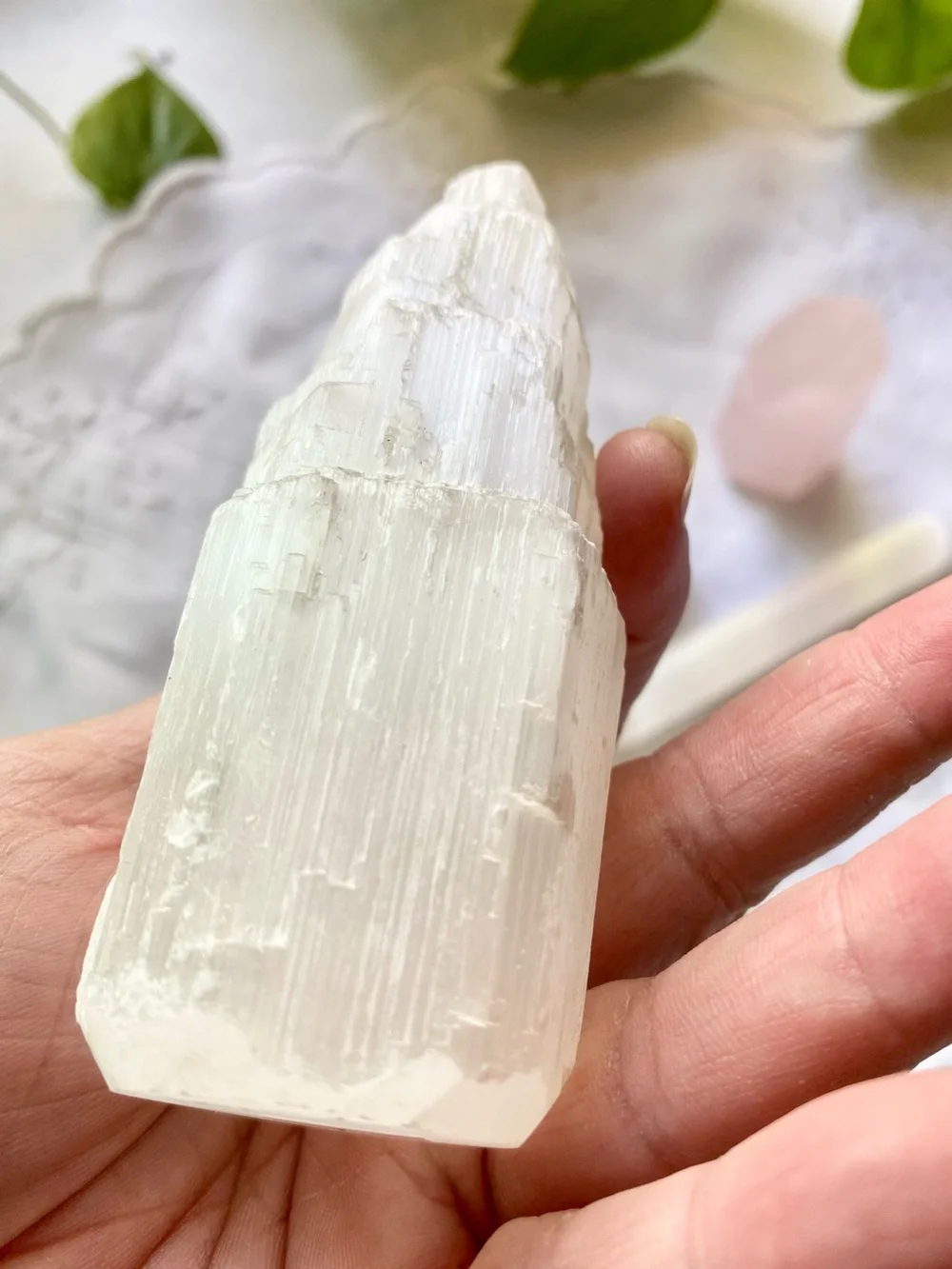 Crystal set curated hand